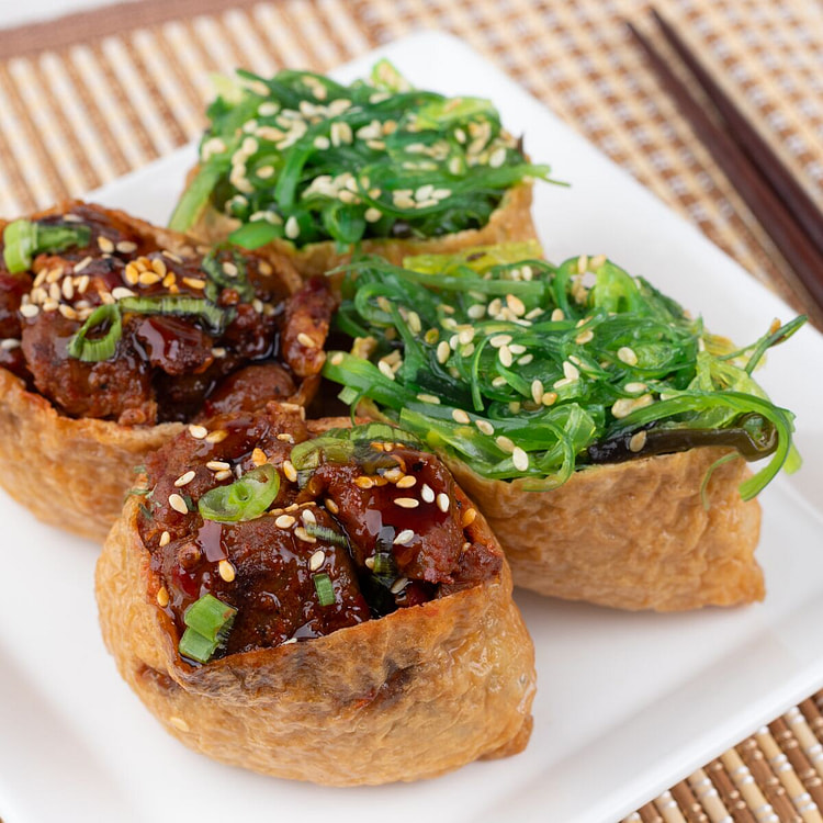 Tofu Bites(Spicy Pork & Seaweed) 2pcs each