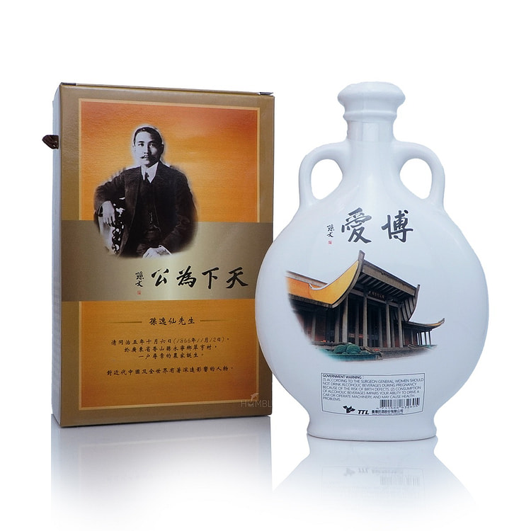 台湾玉山孙中山版原窖高梁 700 毫升