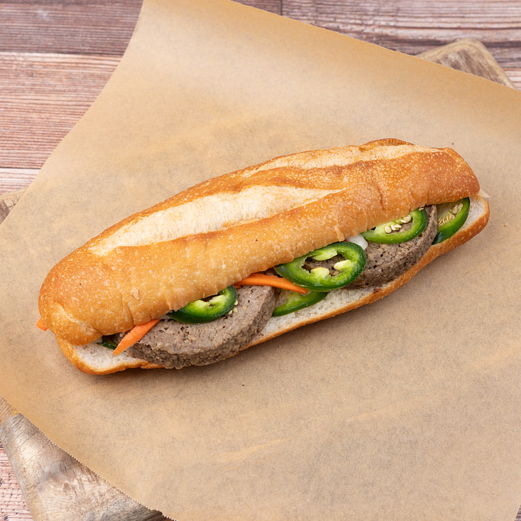 Vegetarian Banh Mi Sandwich-10 inches