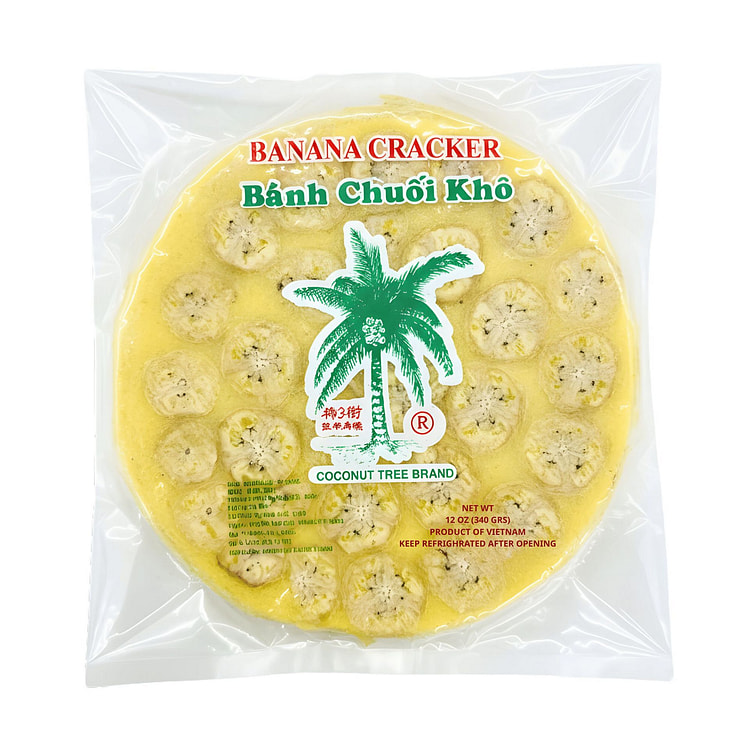 [COCONUT TREE] Banana Cracker - 340g 1 each