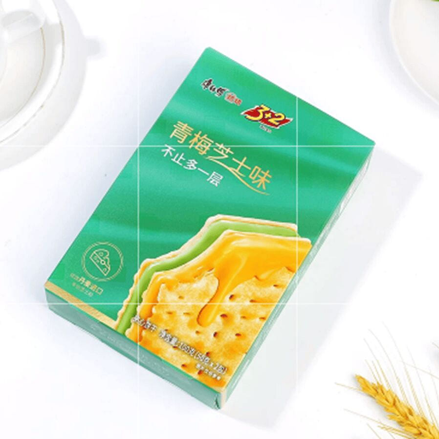 Master Kong 3 plus 2 green plum cheese breakfast 100 g