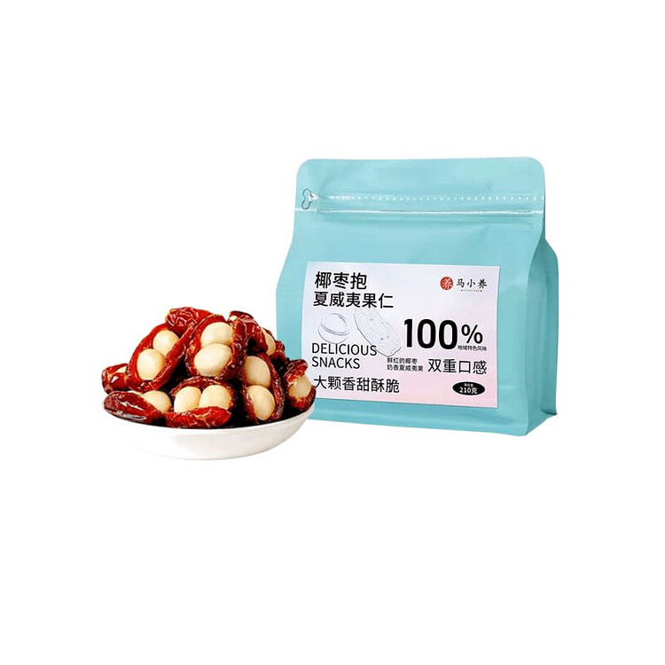 Ma Xiaoyang Coconut Nut Sandwich Fruit210g* 1 Bag 210 g