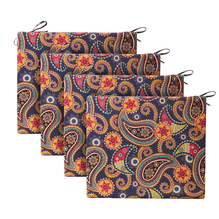 户外坐垫3" Paisley floral