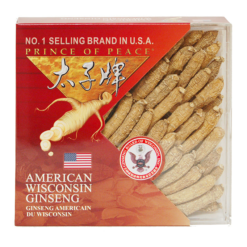 Prince of Peace Wisconsin American Ginseng Small Medium Roots, 2.5 oz 1 캔