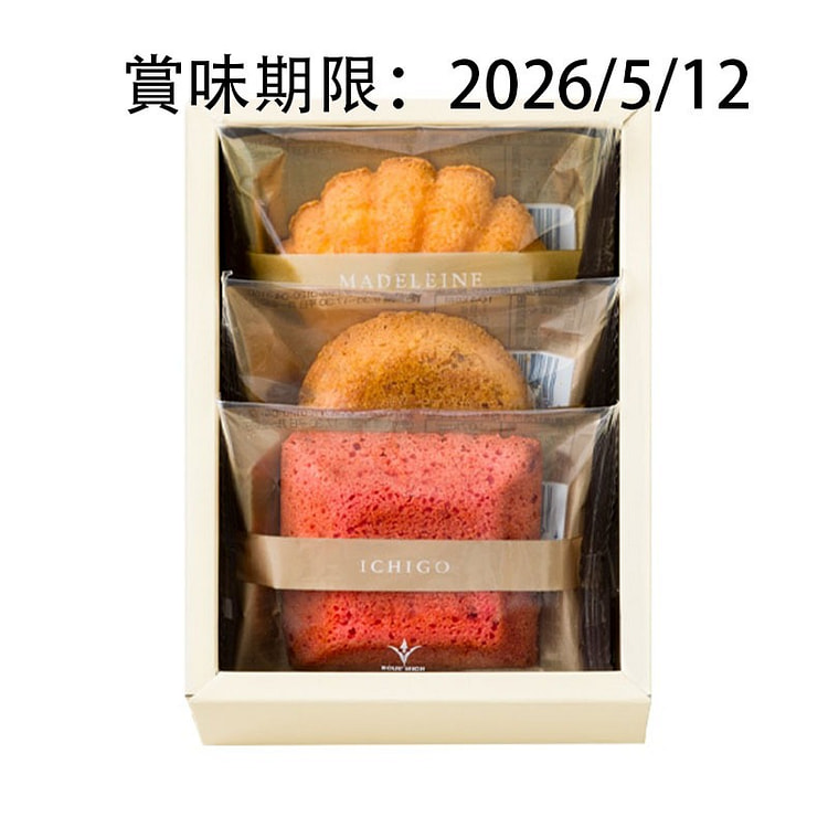 东京银座 蛋糕拼盘 3枚