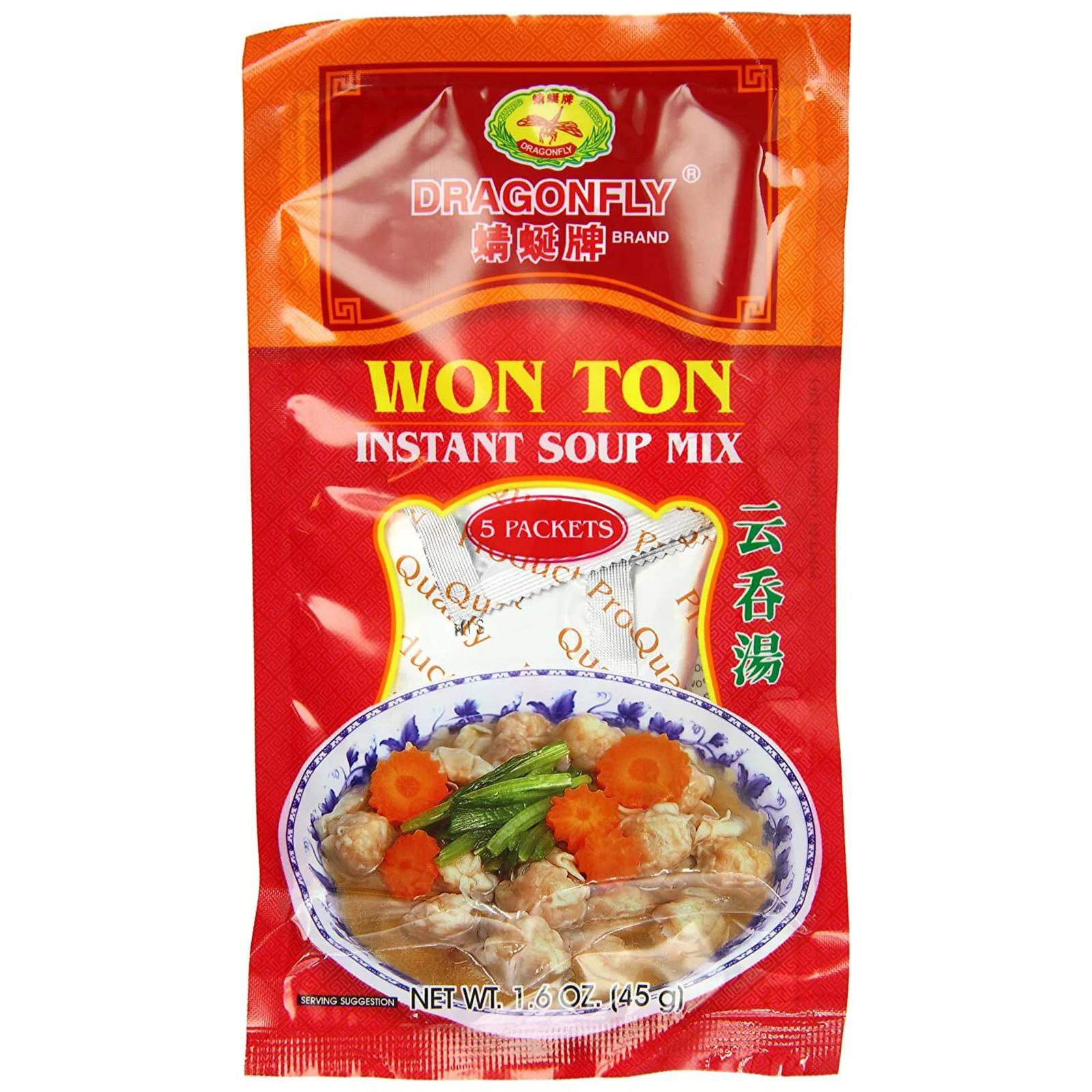 Dragonfly Wonton Soup Base Mix 1.6oz 1 each