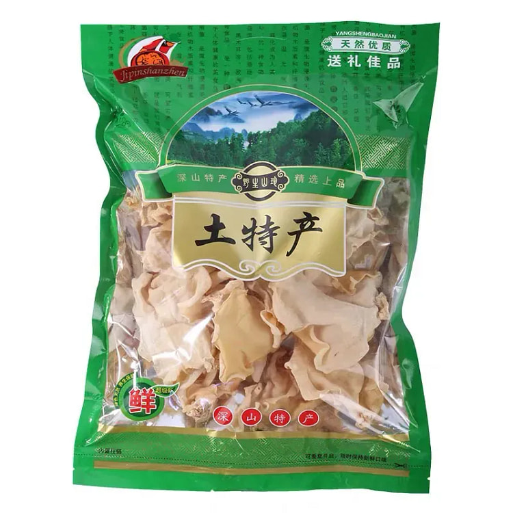 猪肚菌大朵肉厚竹肚菌扇耳菌 250 克