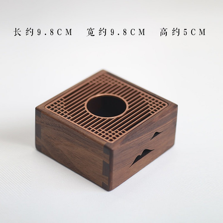 功夫道 远山温茶炉胡桃木 1 个