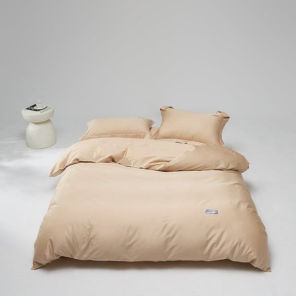 Pure Essence Bedding Set Queen Size Gold 2000 g