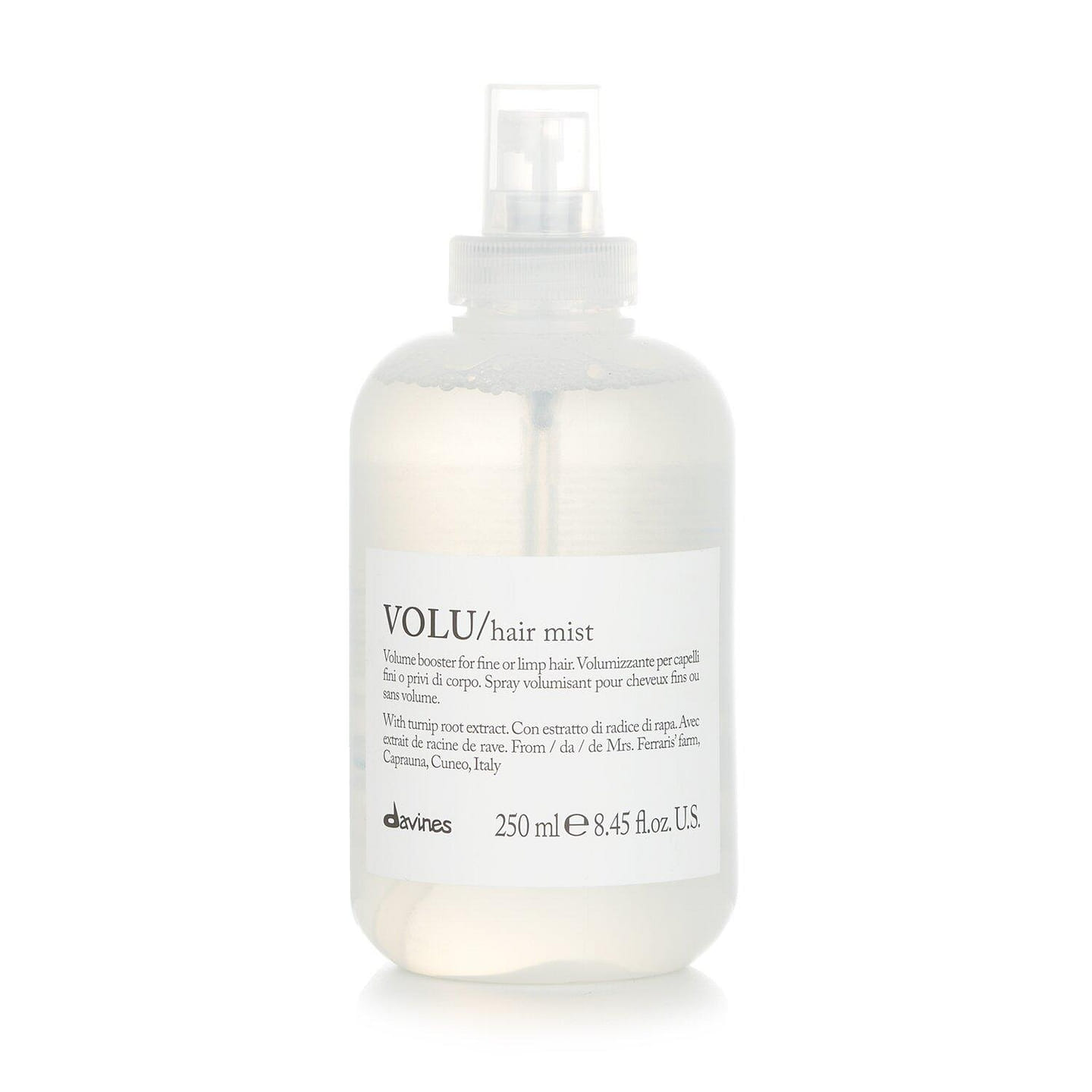 Davines Volu Hair Mist Volume Booster (For Fine or Limp Hair) 250ml/8.45oz 250 ml
