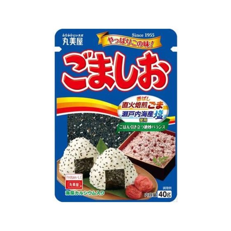 【日本直邮】丸美屋 拌饭料 芝麻盐 拌饭小料 40g 1 份