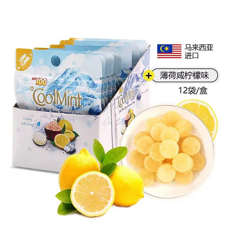 LOT100 Salty Lemon Mint Candy 180g 180 g