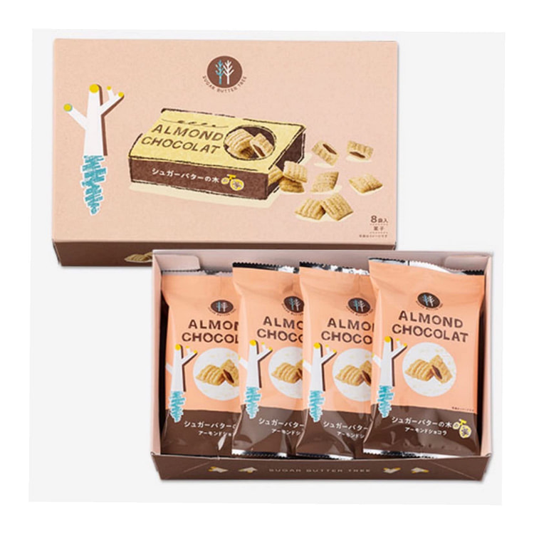 砂糖奶油樹 バターナッツチョコ 8 枚 1 個