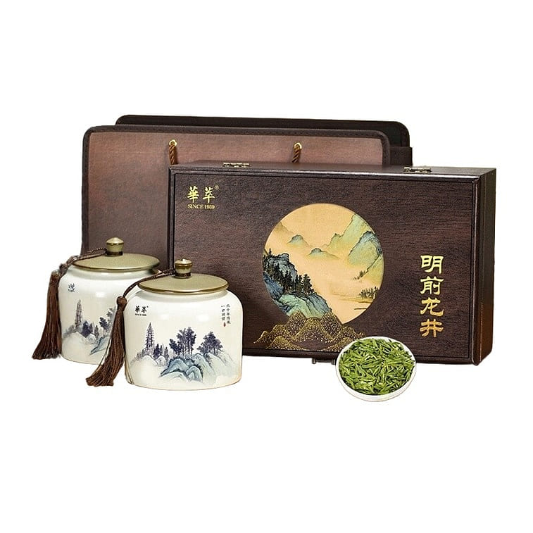 柠e购华萃明前特级龙井礼盒装240g 240 克