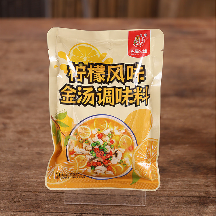 巴蜀火娃柠檬金汤调味料248g*1袋