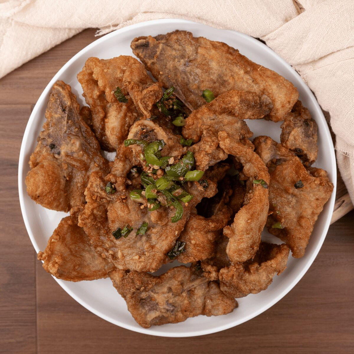 椒盐排骨 300g 1 份