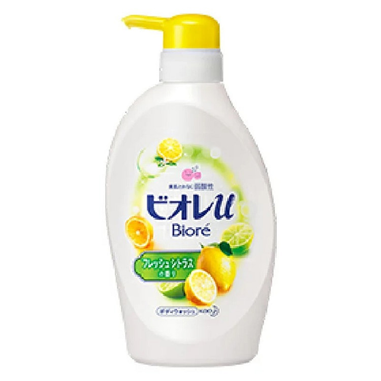 KAO Biore清爽沐浴露 480ml 柠檬柑橘