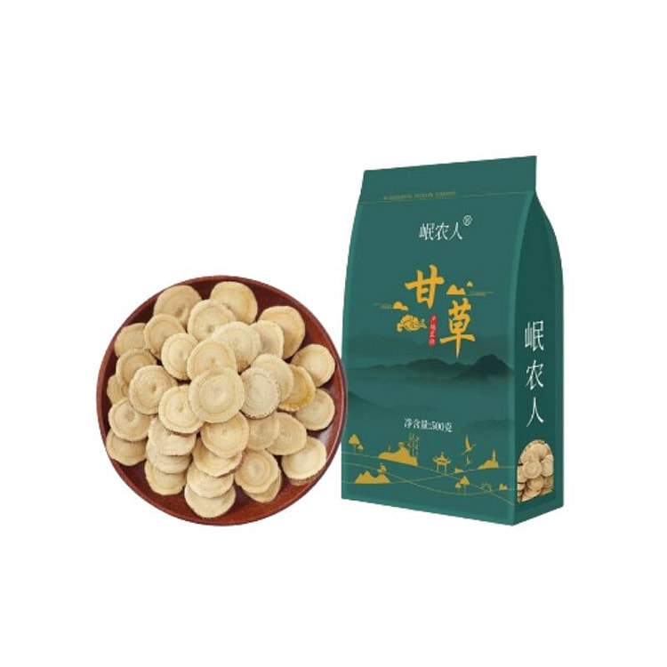 Licorice slices, raw Gan Gan Cao slices, combined 500 g