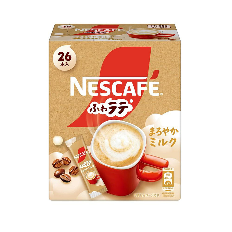 雀巢Nescafe Fuwa拿铁 醇香牛奶 26枚 26 个