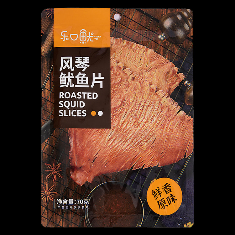乐口鱿风琴鱿鱼片手撕整片70g*1袋