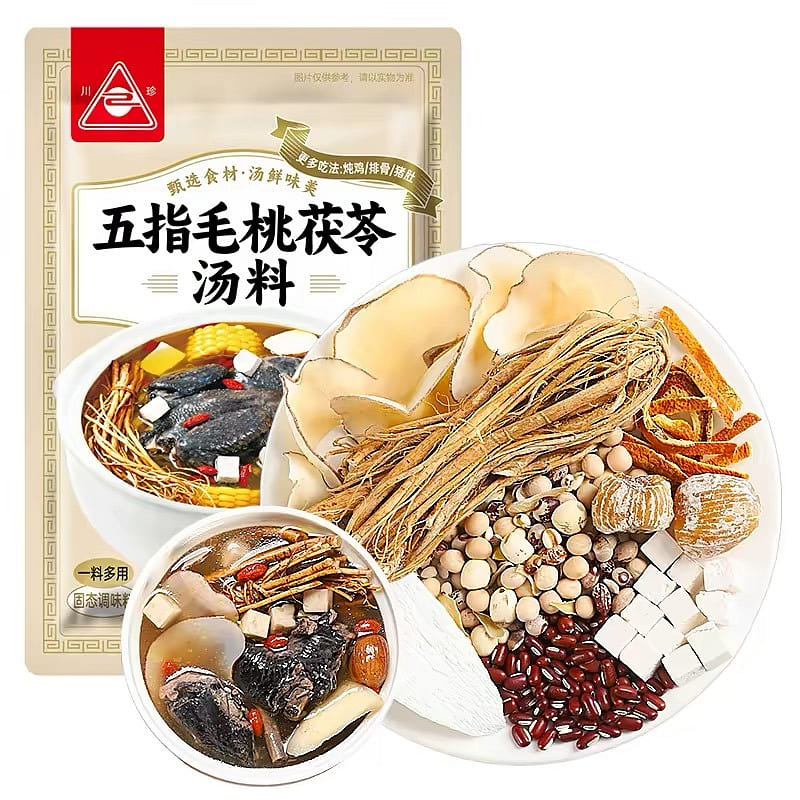 Chuanzhen Five-Finger Peach Soup Base Packet 80g 80 g