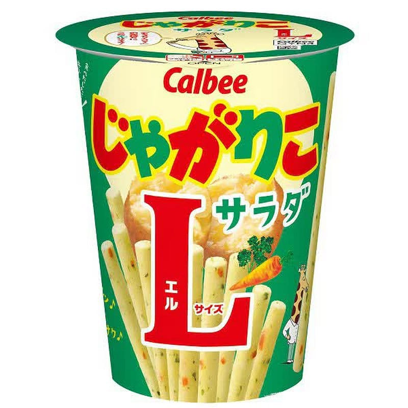 Calbee Jagariko Salad Large Size 68g 1 each