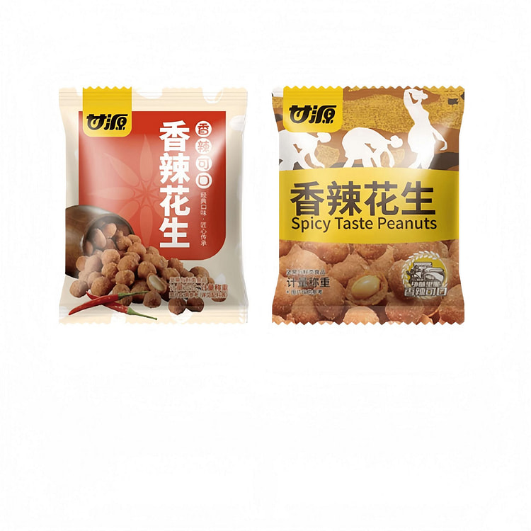 甘源250g】花生香辣味休闲小零食下酒菜炒货 250 克