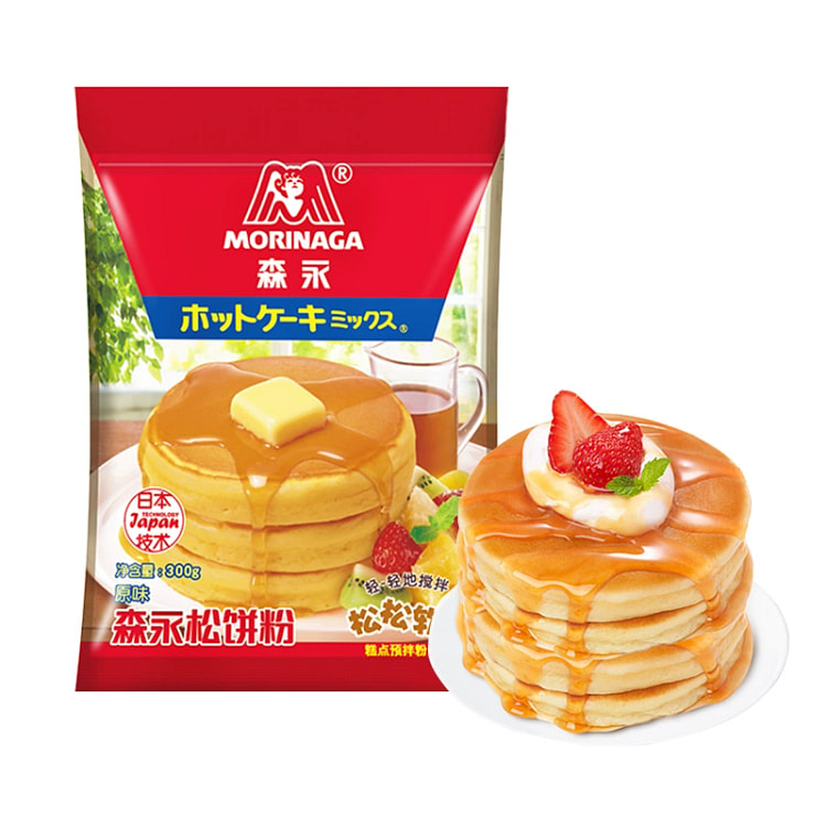 森永糯糯风味松饼粉300g 烘焙煎饼华夫饼粉