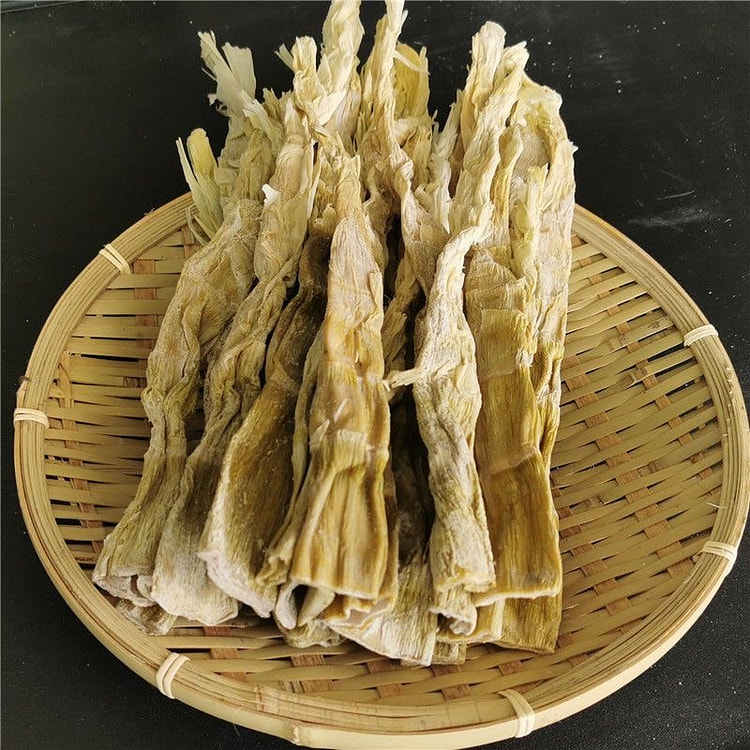 Salt roasted dried bamboo shoots
