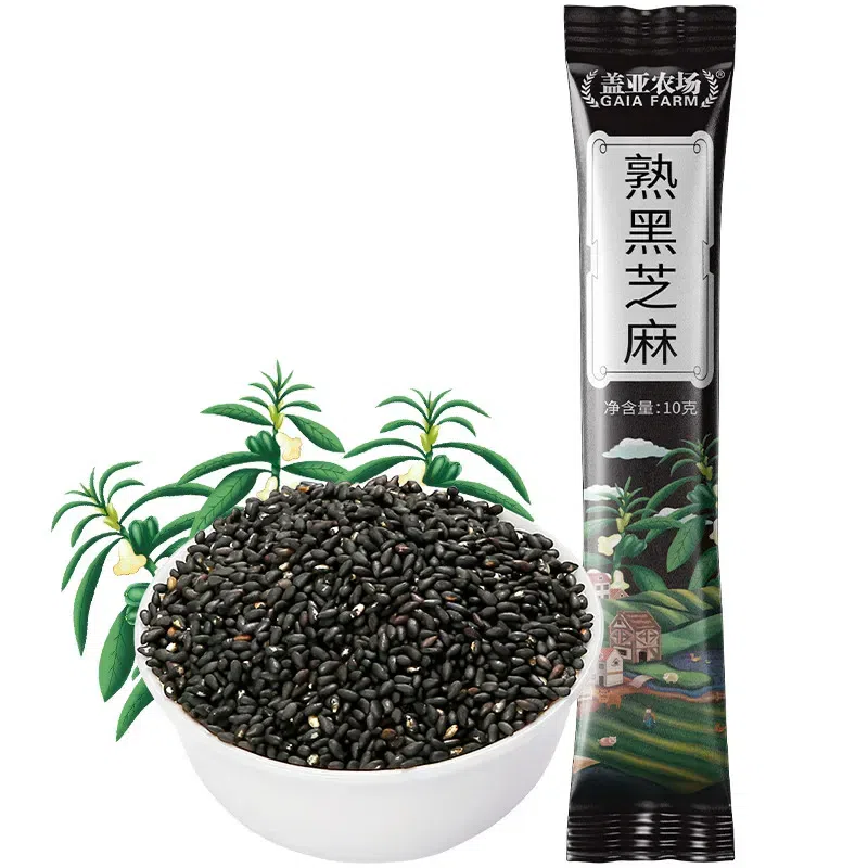Gaia Farm Cooked Black Sesame 10g*20 Pack 200 g