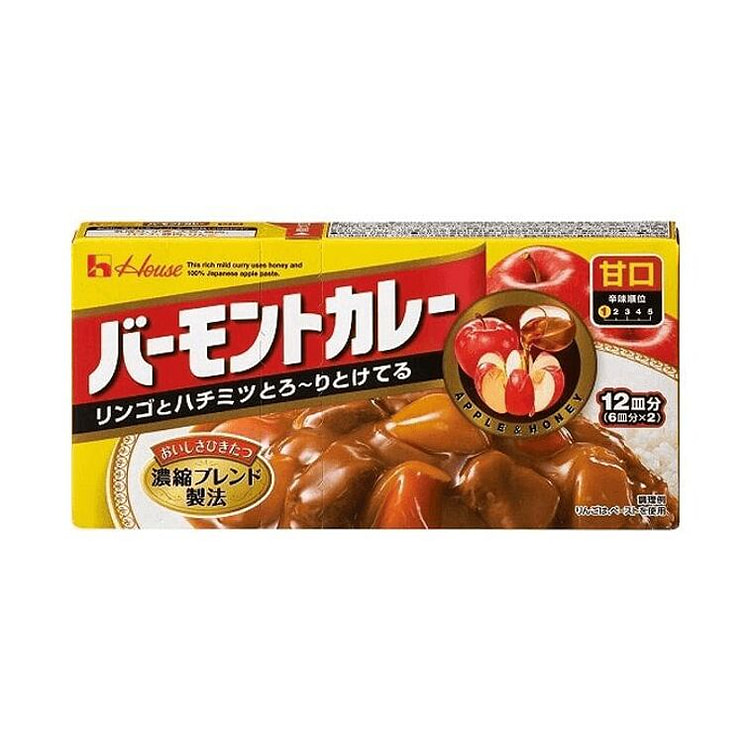 好侍 苹果蜂蜜 咖喱块 甜口 230g