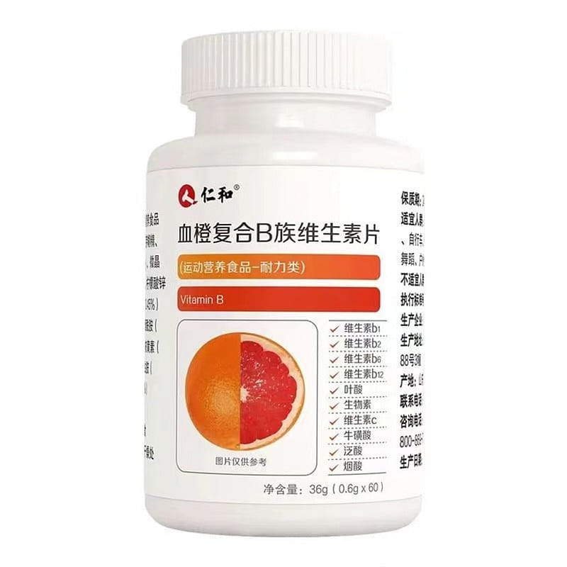 Renhe B Vitamin Multivitamin b b1 b2b3 b6 b12 36g(0.6gx60) 36 g