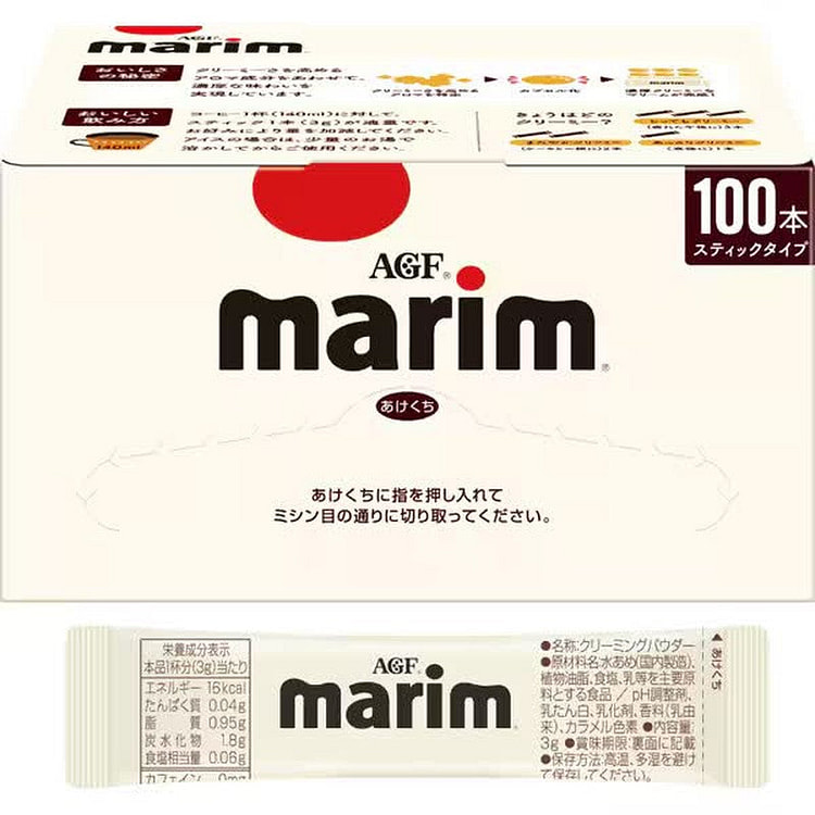 Ajinomoto AGF Creaming Sticks 100*3g