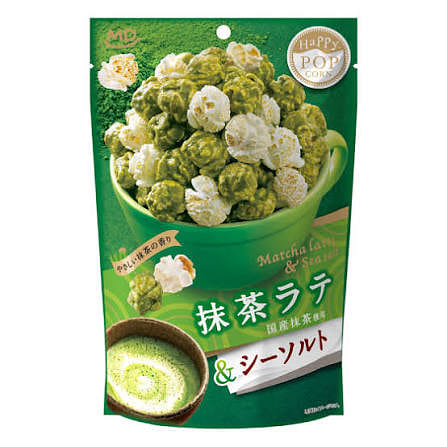 Happy Popcorn Matcha Latte & Sea Salt 45g 1 each