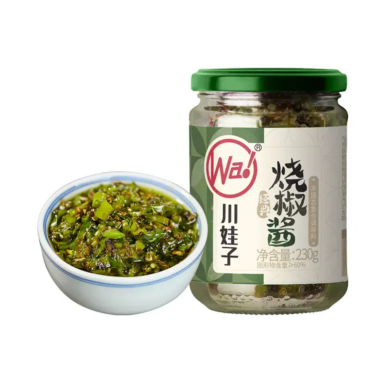 Sichuan Wazi charcoal grilled [roasted pepper sauce] 230g*1 bottle 230 g