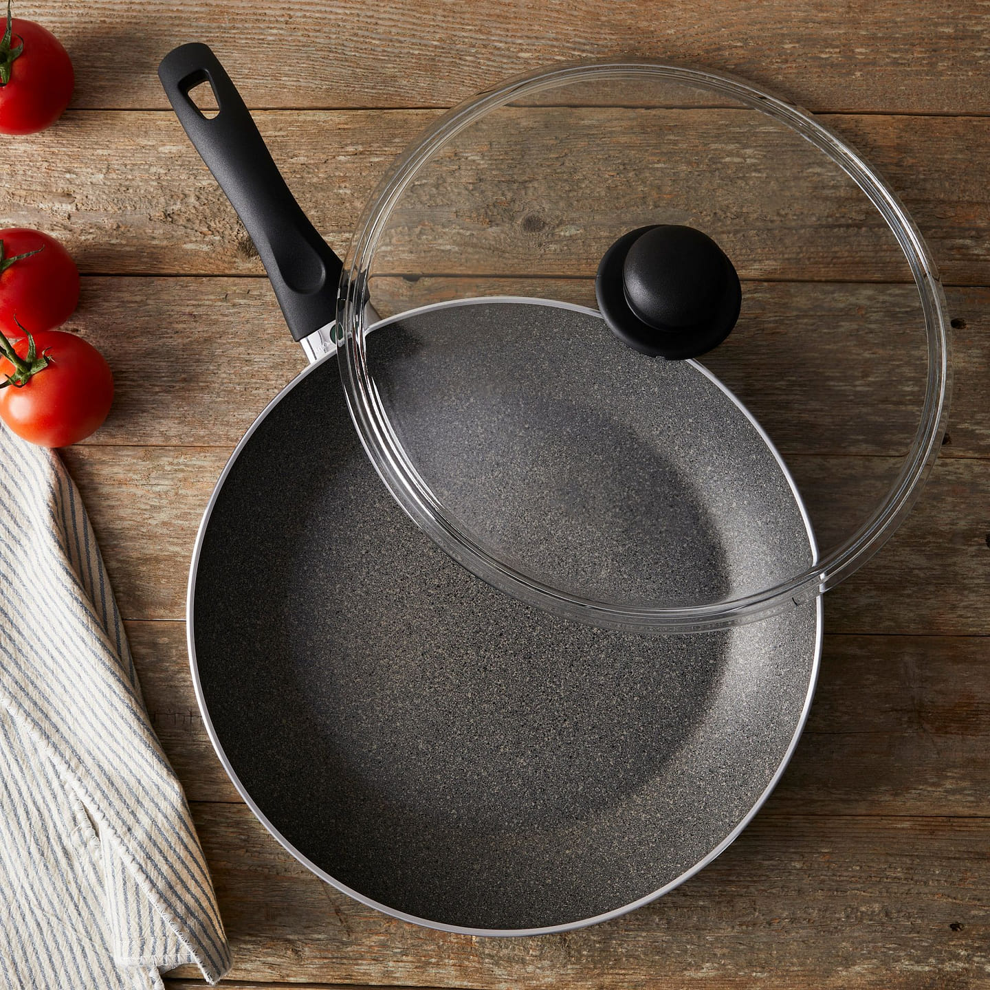 BALLARINI Matera 12.5-inch Fry Pan With Lid 1 each