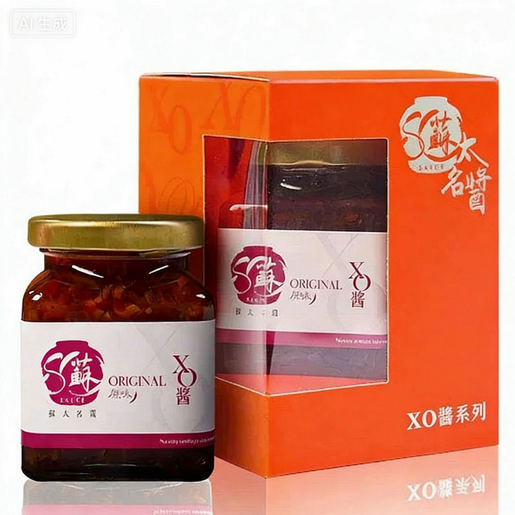 苏太名酱XO酱原味1瓶   香港拌饭海鲜酱干贝瑶柱 190 克