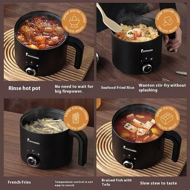 1.8 Liter Ramen Pot Dual Power Mini Portable Multi 1 count