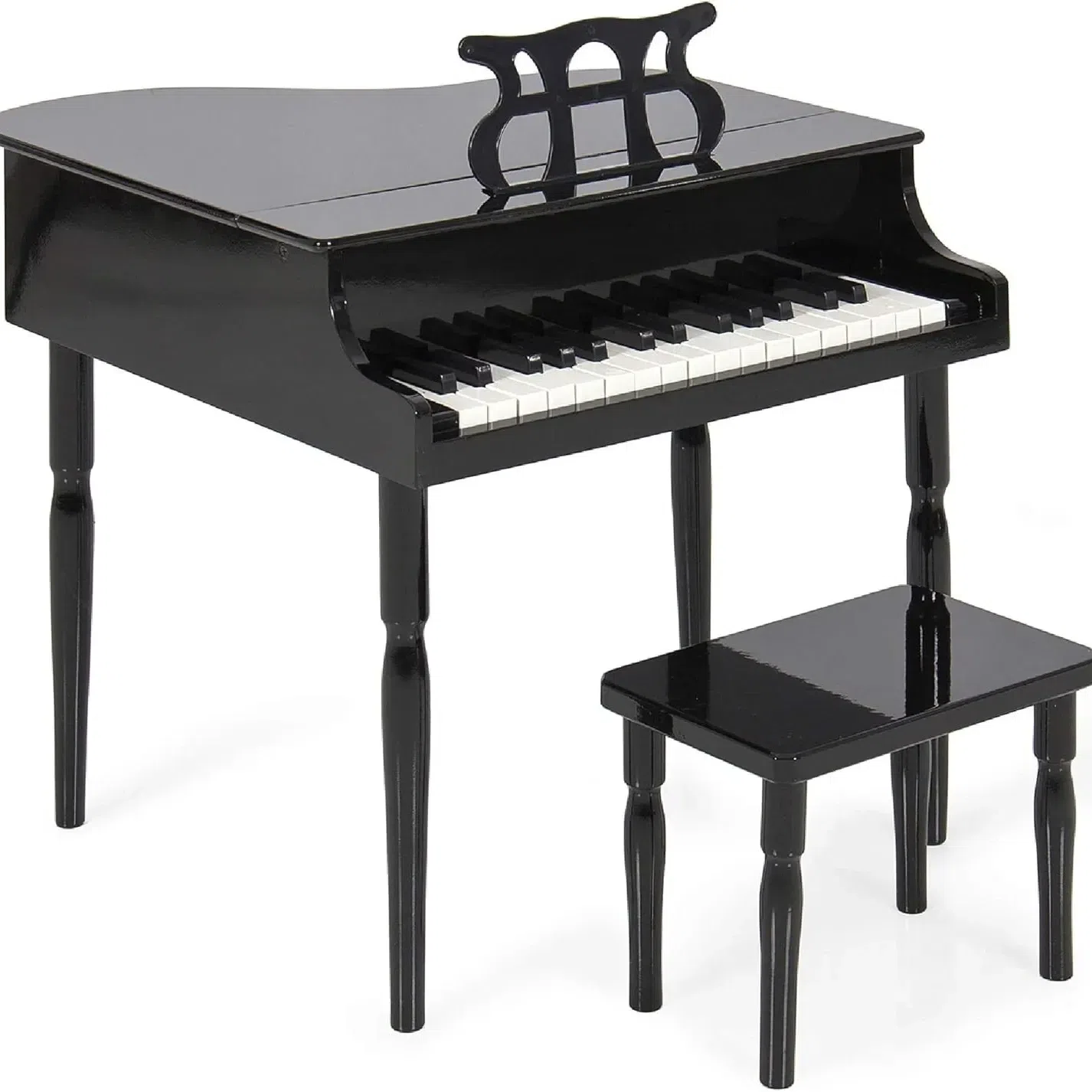 Kids Classic Wooden 30-Key Mini Grand Piano Musica 1 box