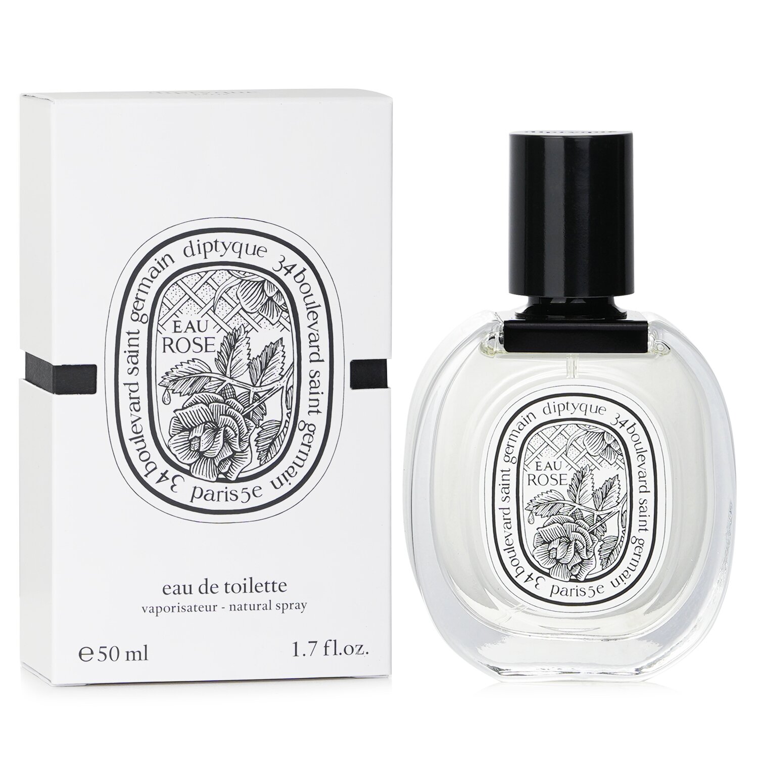 Diptyque Eau Rose Eau De Toilette Spray - Weee!