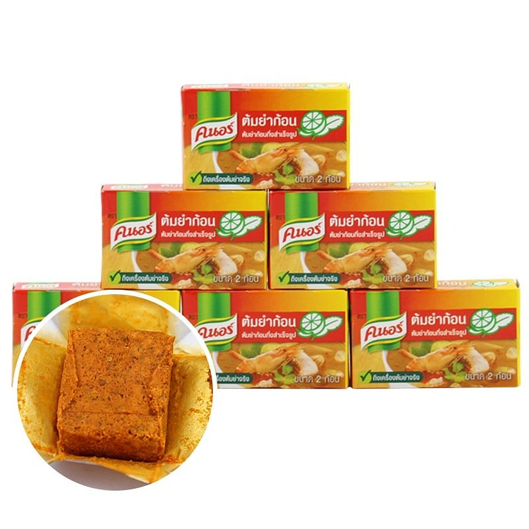 泰国进口家乐冬阴功酸辣虾汤料包24g*10火锅调料 240 克