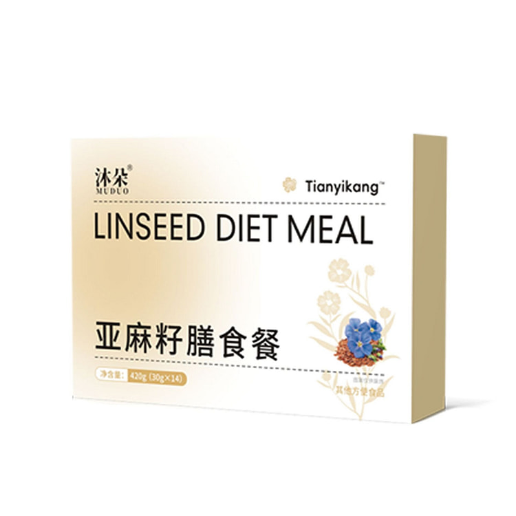 아마씨 식사 대용품 420g 고섬유 분말 1 케이스