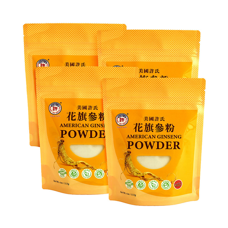 许氏花旗参粉4oz袋装x 4包/组