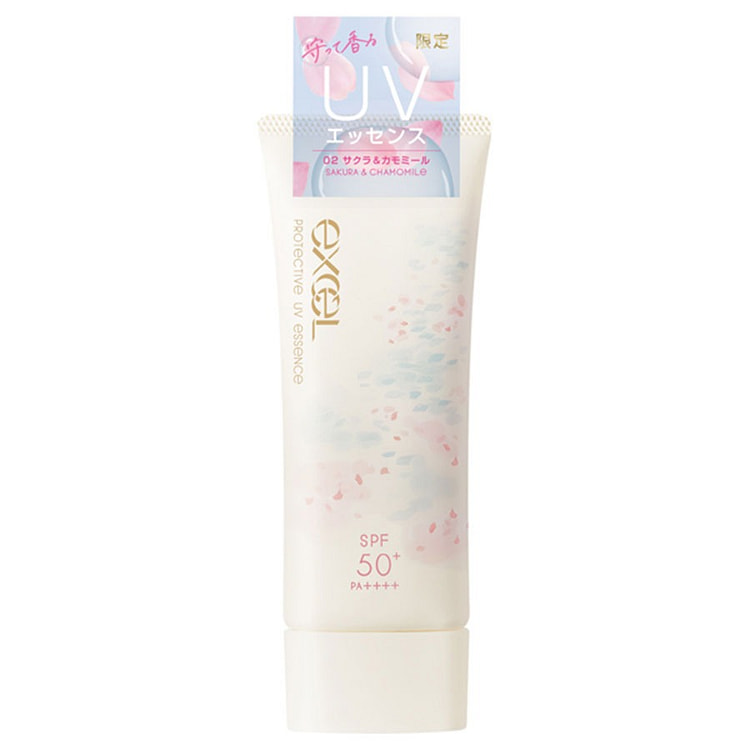 Excel 防晒霜隔离02号 樱花洋甘菊