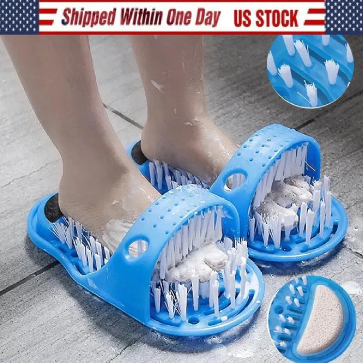Foot Cleaner Scrubber Massager Shower Feet Washer 1 count