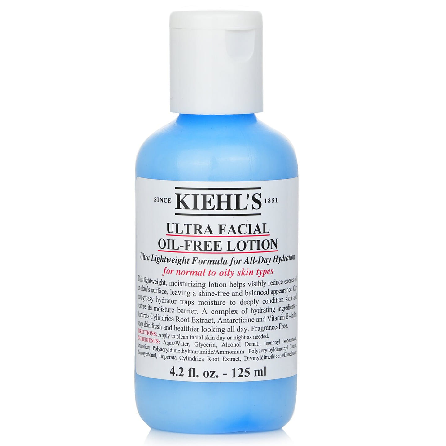 Kiehl’s Specially effective refreshing moisturizing lotion (suitable for normal to oily skin) 125 ml