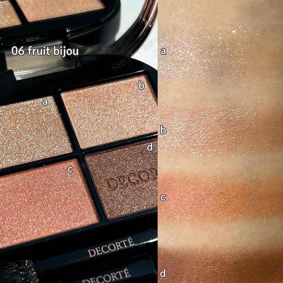 Get DECORTE Eyeshadow Palette Shade 06 Fruit Bijou 5 g Delivered