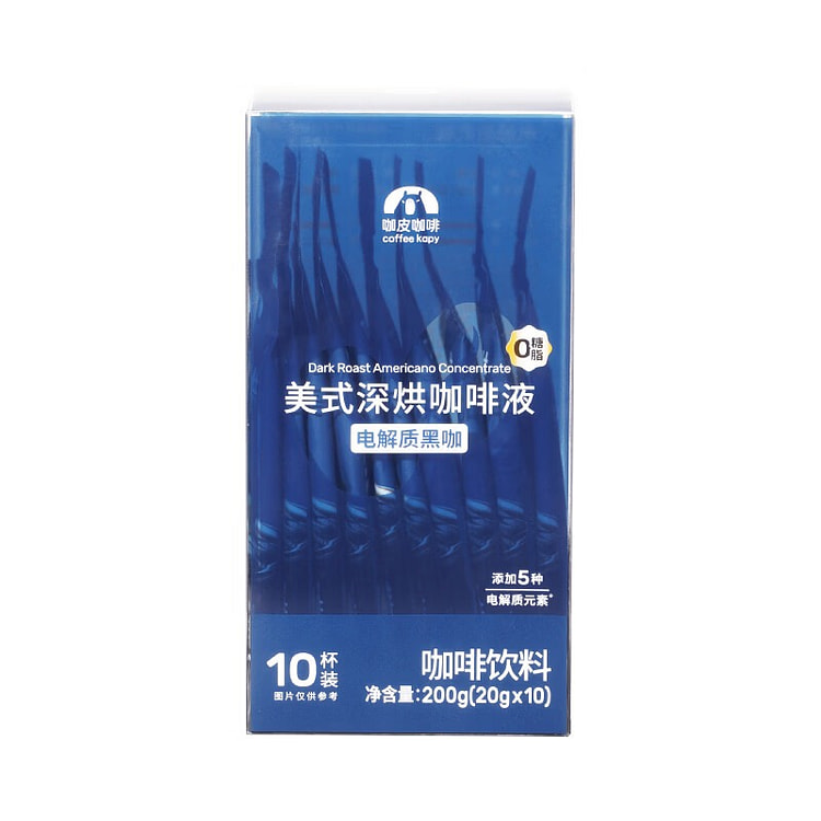 Electrolyte-Infused Coffee Concentrate