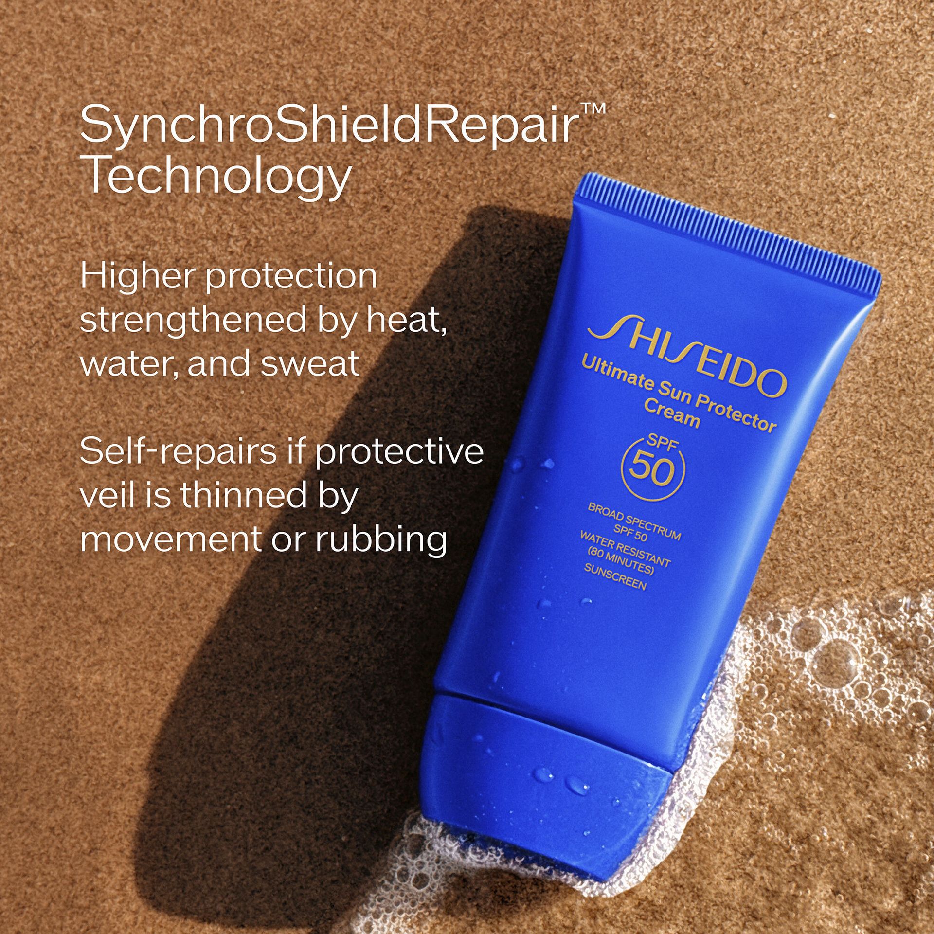 Shiseido Ultimate Sun Protector Cream SPF 50 50 ml - Weee!