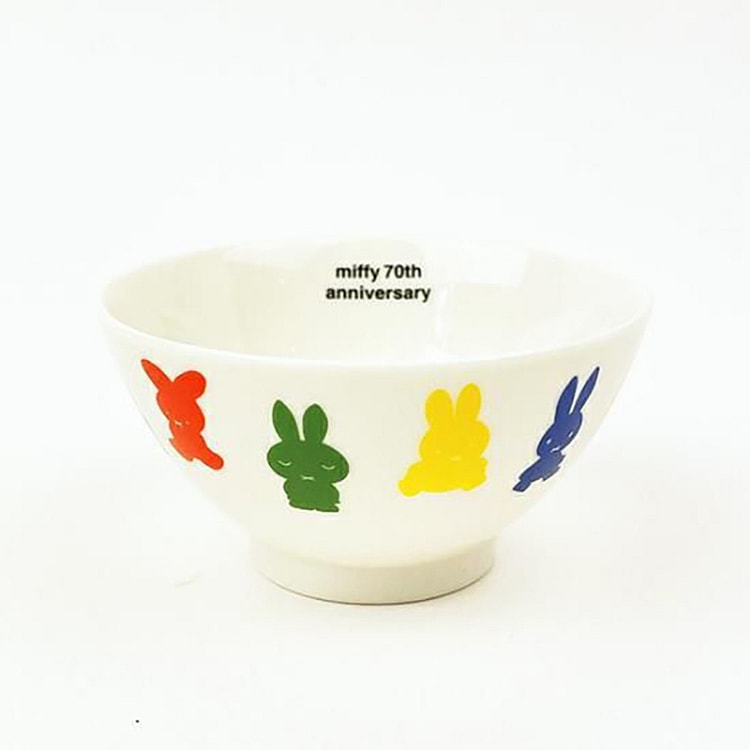 Miffy Historical Microwavable Ceramic Rice Bowl